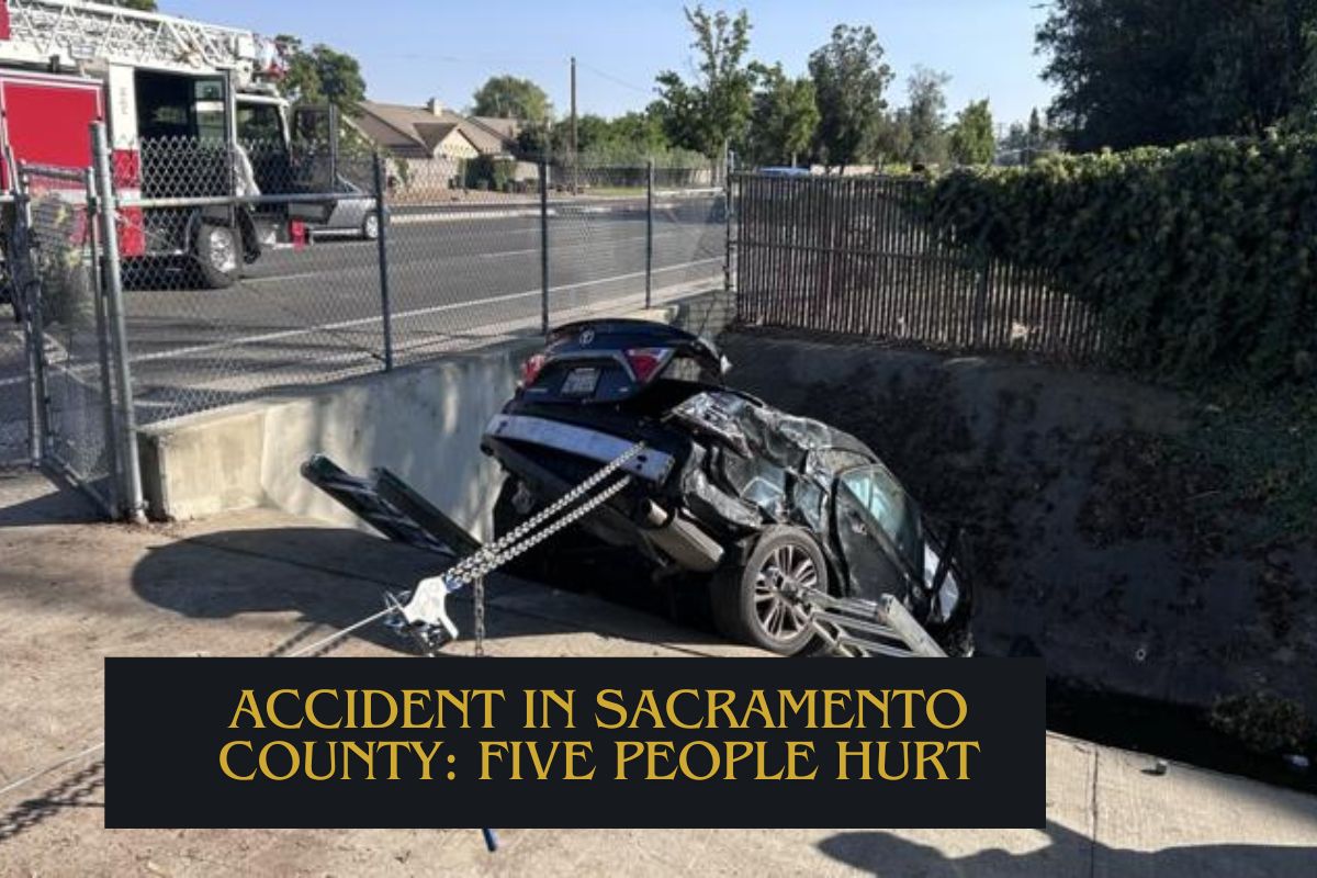 Accident in Sacramento County Five People Hurt