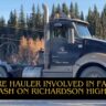 Ore Hauler Involved in Fatal Crash on Richardson Highway